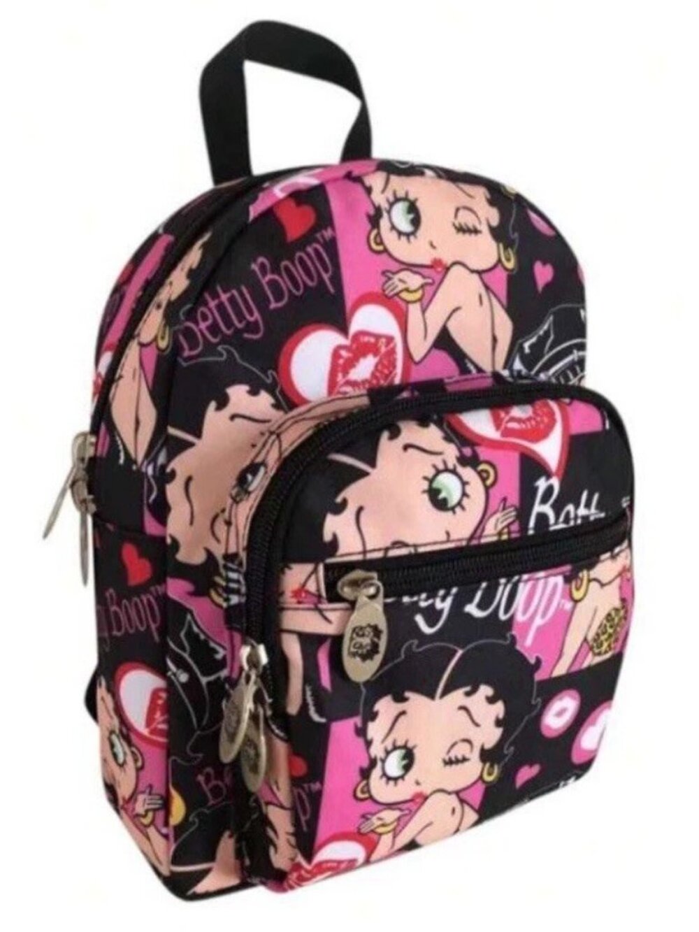 Betty Boop Mini Backpack Adjustable Straps NWT  11 Inch High